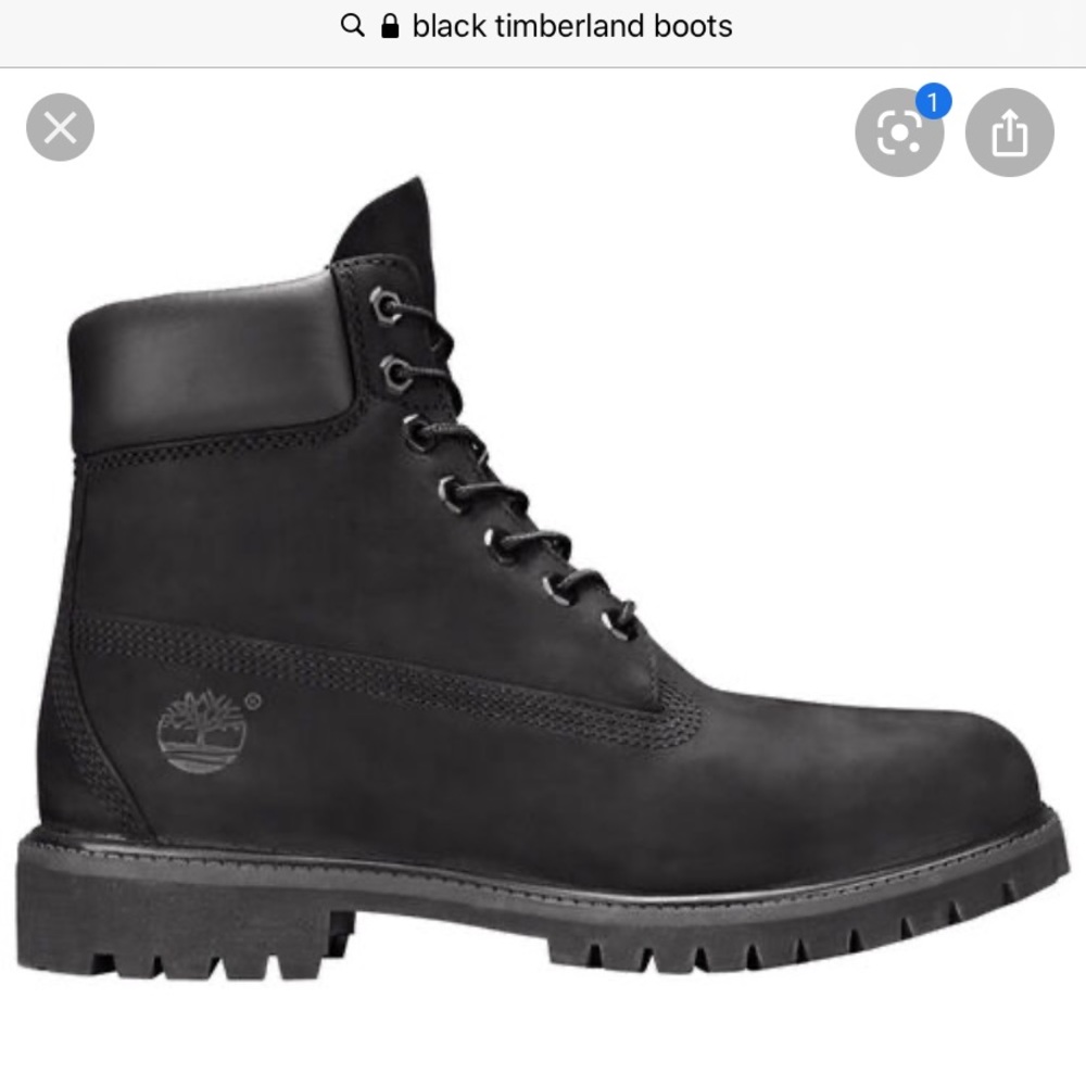 Timberland “ black 6inch women’s boot”